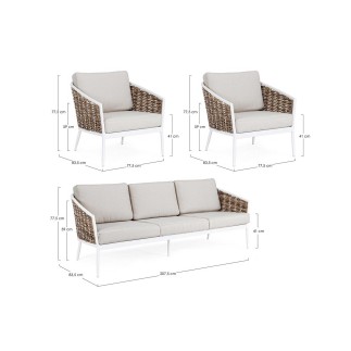 Outdoor Set Sofa - Maribela | Bizzotto