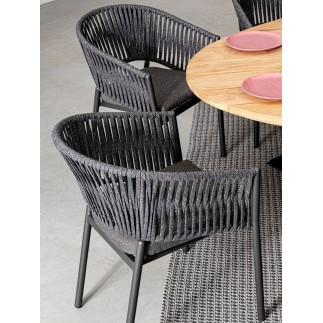 Stackable Chair in Rope - Florencia | Bizzotto