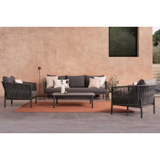 Outdoor Armchair in Rope - Florencia | Bizzotto