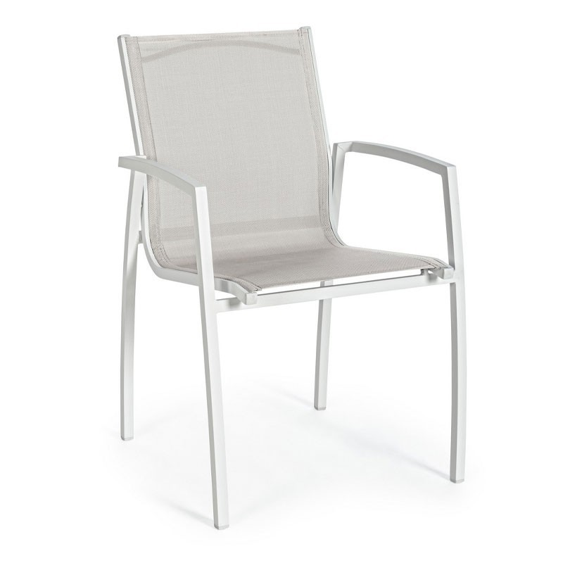 Aluminum Outdoor Chair - Hilla | Bizzotto