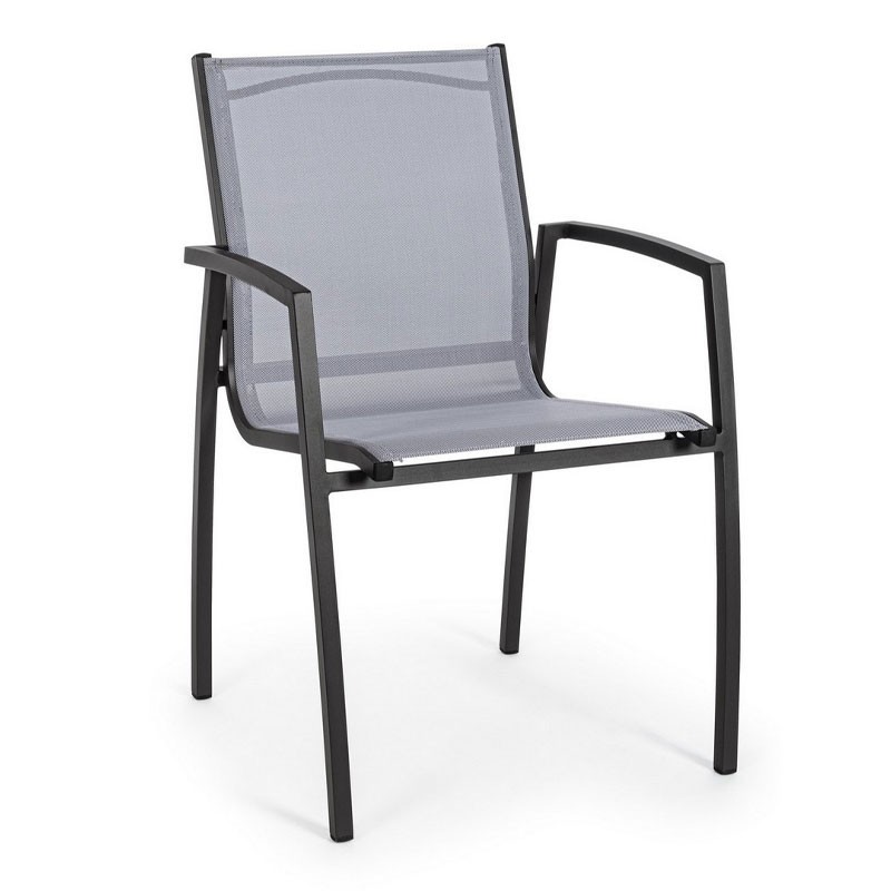 Aluminum Outdoor Chair - Hilla | Bizzotto