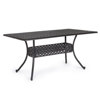 Outdoor Aluminum Rectangular Table - Ivrea | Bizzotto