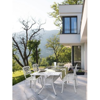 Outdoor Aluminum Rectangular Table - Ivrea | Bizzotto