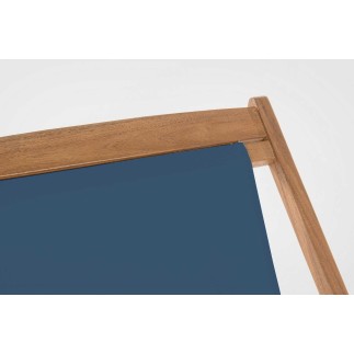 Adjustable Wooden Deck Chair - Noemi | Bizzotto