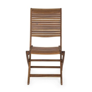 Acacia Wood Folding Chair - Noemi | Bizzotto