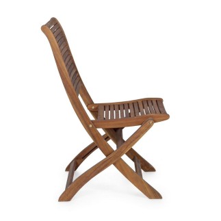 Acacia Wood Folding Chair - Noemi | Bizzotto