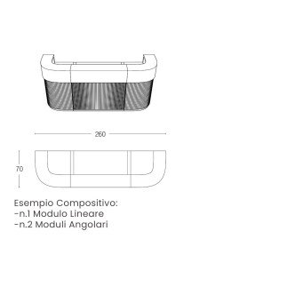 Bancone Bar da Esterno Slide - Cordiale | Slide