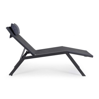 Outdoor Chaise Lounge with Headrest - Krion | Bizzotto