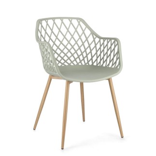 Plastic Braided Armchair - Optik | Bizzotto