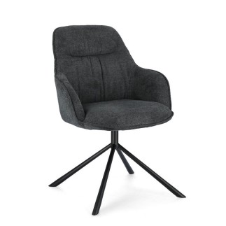 Upholstered Fabric Armchair - Grant | Bizzotto