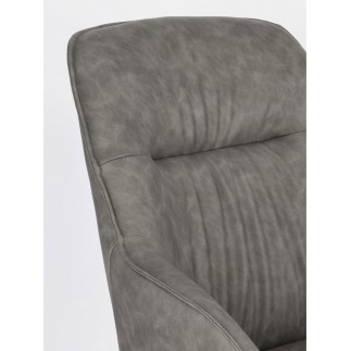 Upholstered Fabric Armchair - Grant | Bizzotto