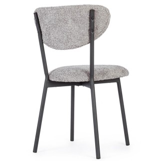 Indoor Chair with Bouclè Effect | Bizzotto