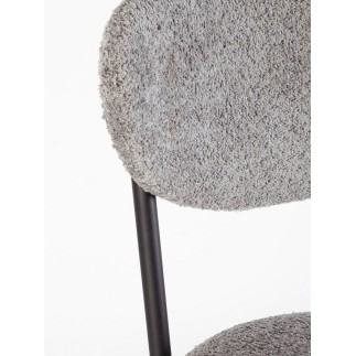 Indoor Chair with Bouclè Effect | Bizzotto