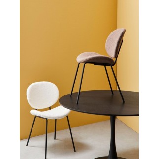 Design Chair with Bouclè Effect - Maddie | Bizzotto