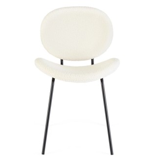 Design Chair with Bouclè Effect - Maddie | Bizzotto