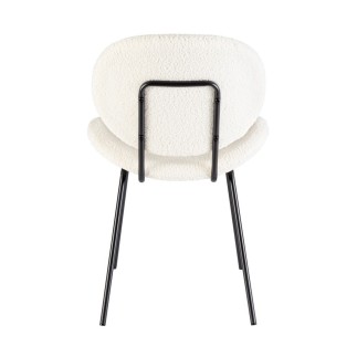 Design Chair with Bouclè Effect - Maddie | Bizzotto