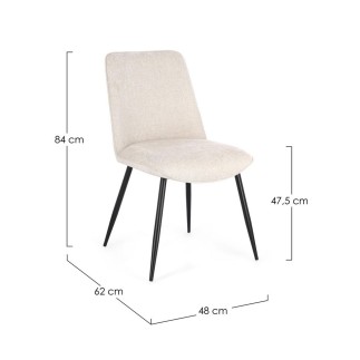 Design Chair for Dinning Room - Cora | Bizzotto