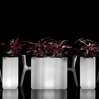 Outdoor Planter with LED Light - Lyxo - Nebula | ISArreda