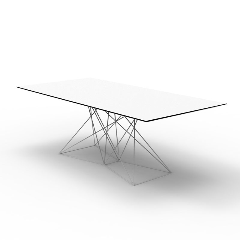 Outdoor Table in HPL and Stainless Steel - Faz | Vondom