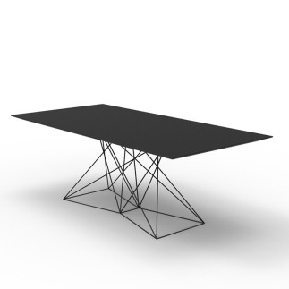 Outdoor Table in HPL and Stainless Steel - Faz