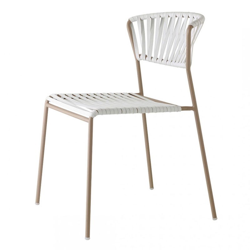 Stackable Outdoor Chair in Rope - Lisa Club | Scab