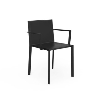 Quartz polyamide chair with armrets - Quartz | Vondom