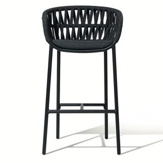 Stackable Outdoor High Stool - Tahiti | Grattoni