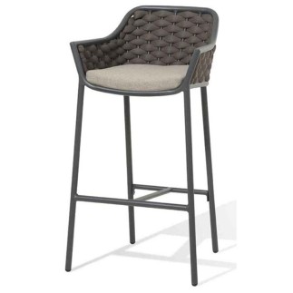 Outdoor High Stool in Rope - Panama