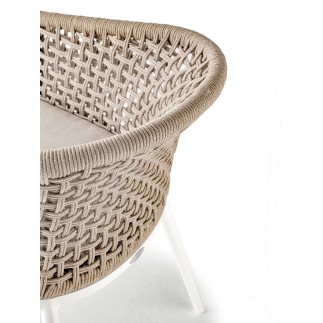 Armchair in Rope for Outdoor - Cuba | Grattoni