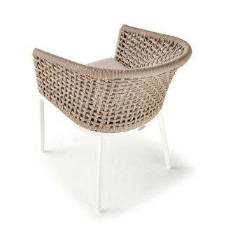 Armchair in Rope for Outdoor - Cuba | Grattoni