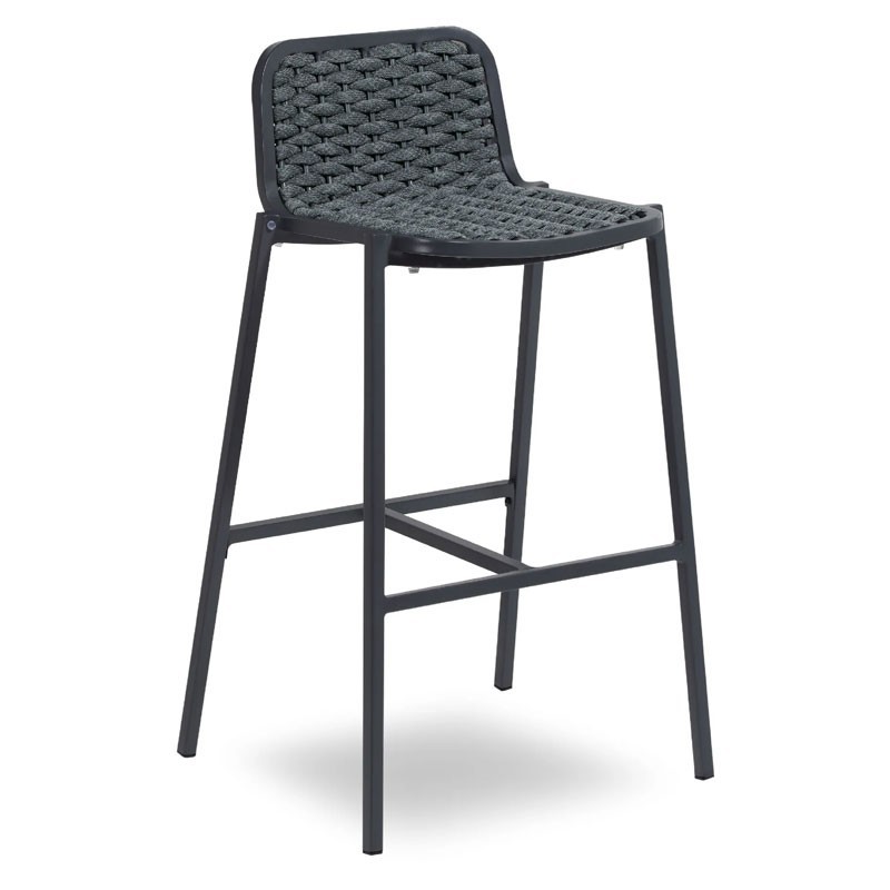 Outdoor Stool with Fabric Seat - Alex | Contral