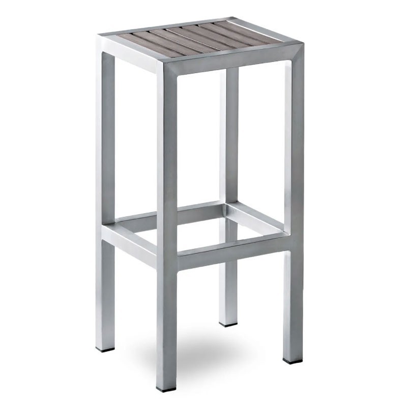 Outdoor High Stool Wood Effect - Bavaria | Contral