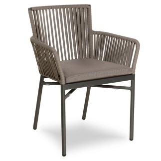 Outdoor Rope-covered Armchair - Megan | Contral