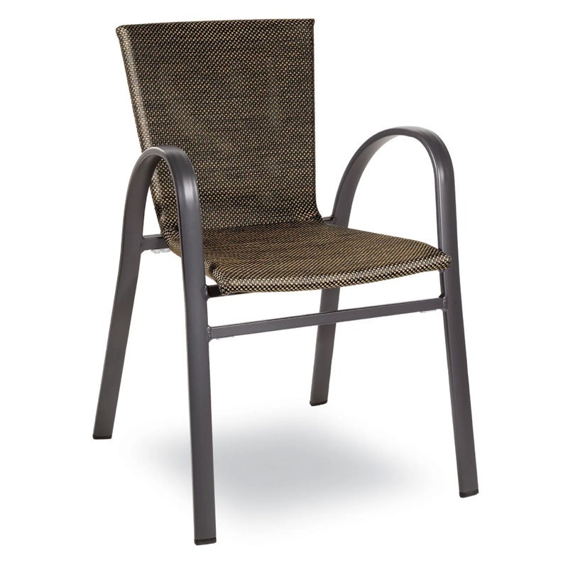 Outdoor Aluminium and PVC Armchair - Nancy | Contract