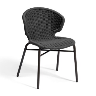 Aluminum and Rope Outdoor Chair - Orly