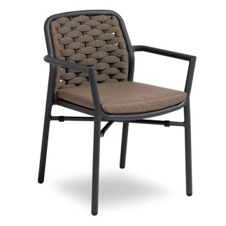 Outdoor Armchair with Cushion - Flora