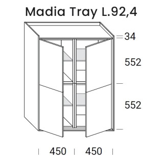 Madia Moderna ad Ante - Tray | Orme Design