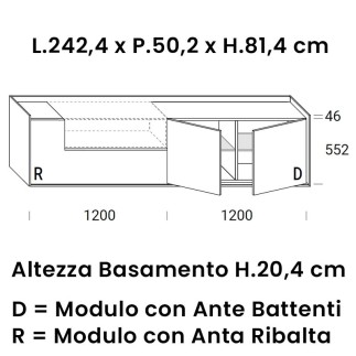 Credenza di Design - Tray | Orme Design