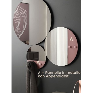 Set 3 Mirrors with Hanger - Lime | Orme Design