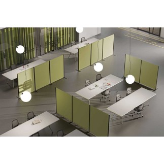 Fabric-covered Partition Panel - CLIP | Caimi