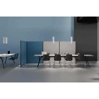 Fabric-covered Partition Panel - CLIP | Caimi