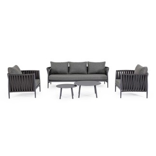 Rope 3 Seater Sofa - Jacinta | Bizzotto