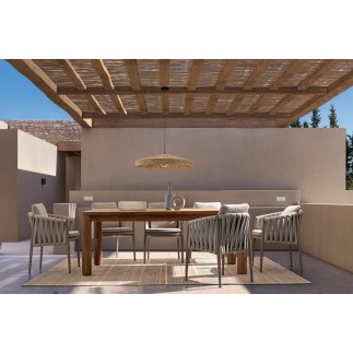 Outdoor Aluminum Armchair - Jacinta | Bizzotto