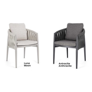 Outdoor Aluminum Armchair - Jacinta | Bizzotto