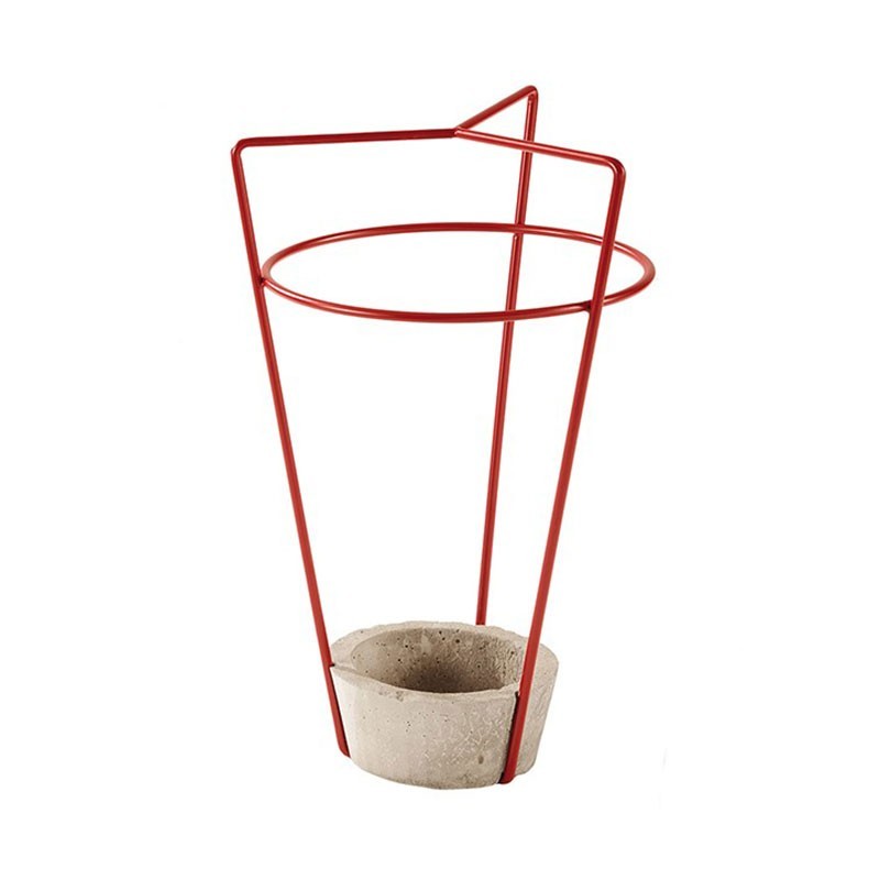 Umbrella Stand in Metal and Concrete - Ambrogio | Meme Design