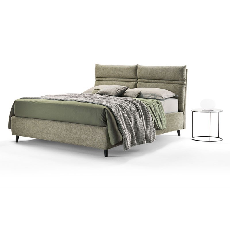 Double bed with Adjustable Headboard - Linus | Rosini