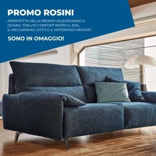 Upholstered Sofa Bed - Stelvio Comfort