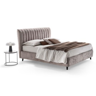 Rosini Double Storage Bed in fabric - Gaia | Rosini