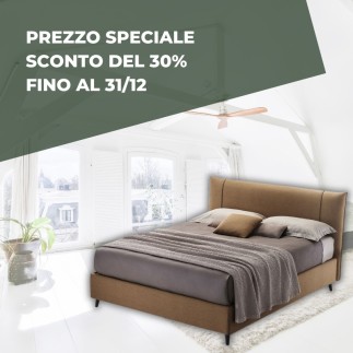 Letto Matrimoniale di Design con Contenitore - Sakura