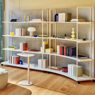 Modular Bookcase on Wheels - Tanca | MDD